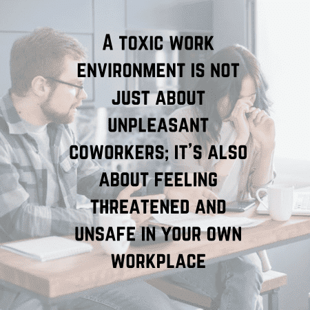 signs your coworker is threatened by you